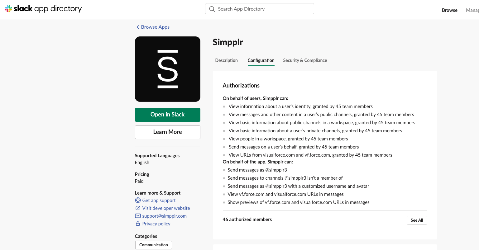 Slack 2.0 Integration with Simpplr – Simpplr